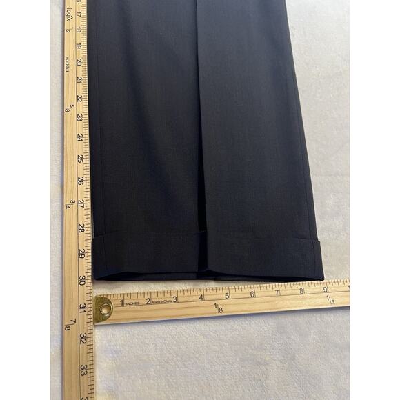 Armani Collezioni 44L 36x30 Navy Blue Designer 2 Piece Suit Jacket Pants Set - Picture 15 of 16